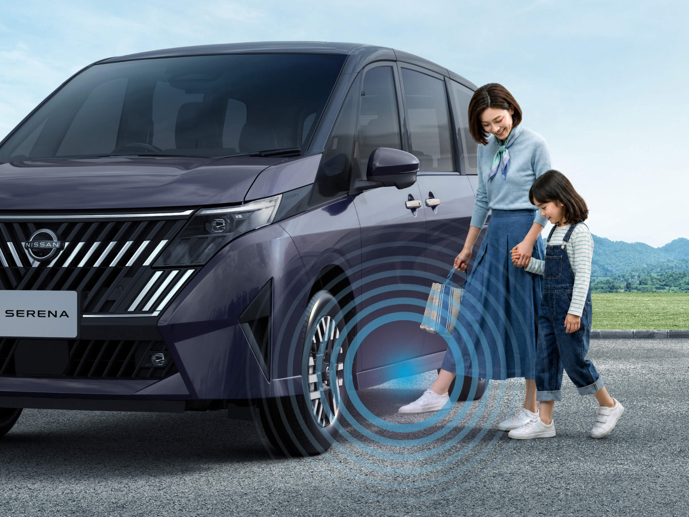 Hands-free auto sliding door