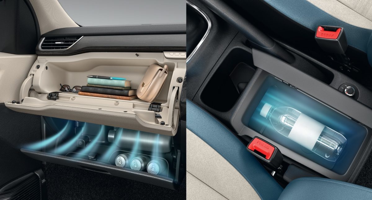 Multiple Cooled Compartments