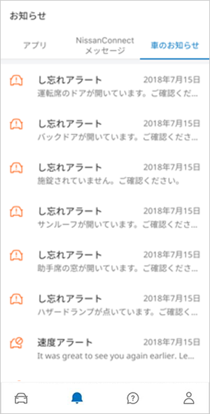 し忘れアラート