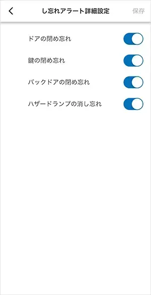 し忘れアラート