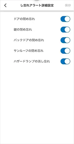 し忘れアラート