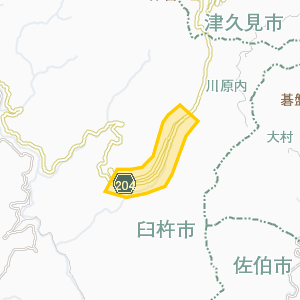 一般都道府県道204_津久見野津線