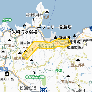 国道497号線