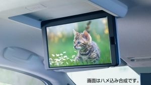 後席専用モニター