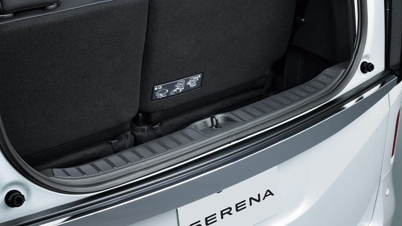 ハーフバックドアエントリーガード