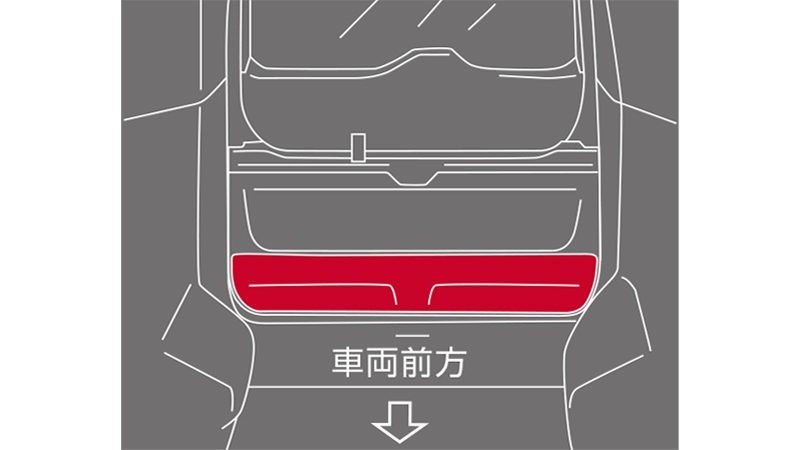 ラゲッジプロテクションPHフィルム