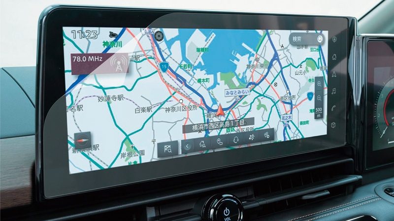 保護フィルム［カーライフ コレクション］（ナビゲーション画面用）