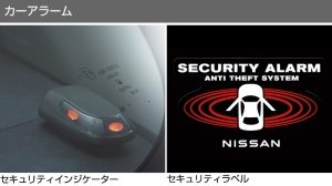 カーアラーム エントリー