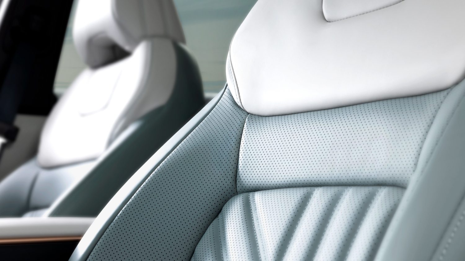 風景の中にたたずむ日産アリアの横からの姿