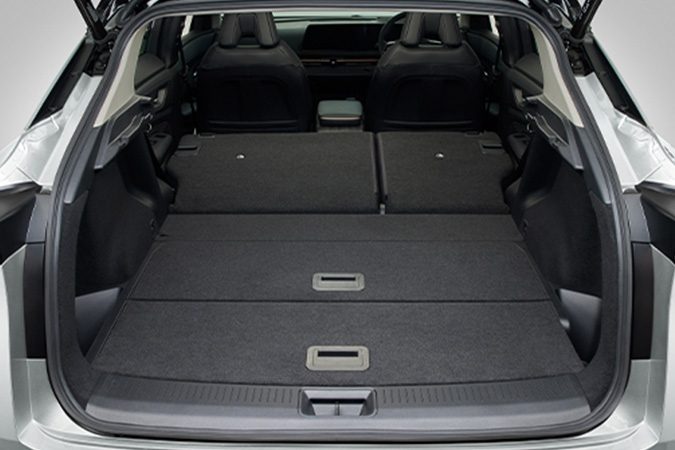 Nissan ARIYA showing Intelligent Rear View Mirror