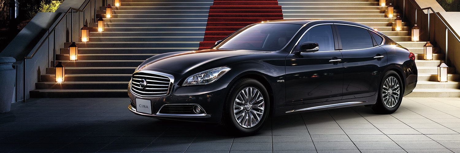 シーマらしい、車格感あるデザイン