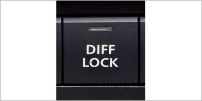 ぬかるみ走破性の高いデフロック機構 （「DX農繁仕様」「GX 5MT車」）