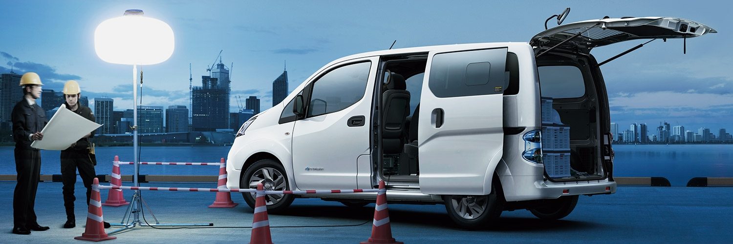 “走る蓄電池”として、ビジネスに大活躍。