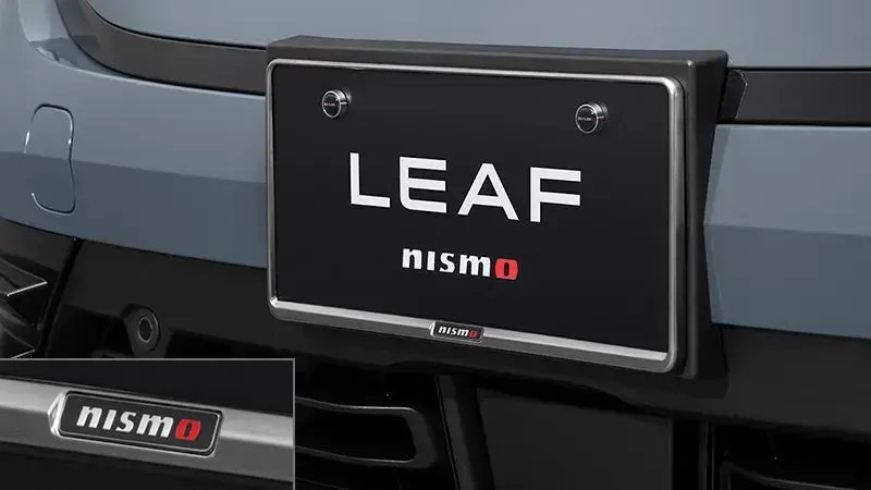 NISMOナンバープレートリム／NISMOナンバープレートロック