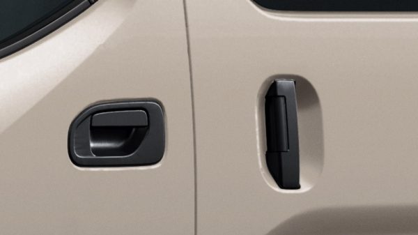 カラードドアハンドル（ブラック）