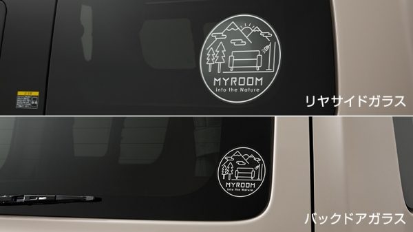 ⽊⽬調ルーフパネル（スポット照明付 調光機能あり）