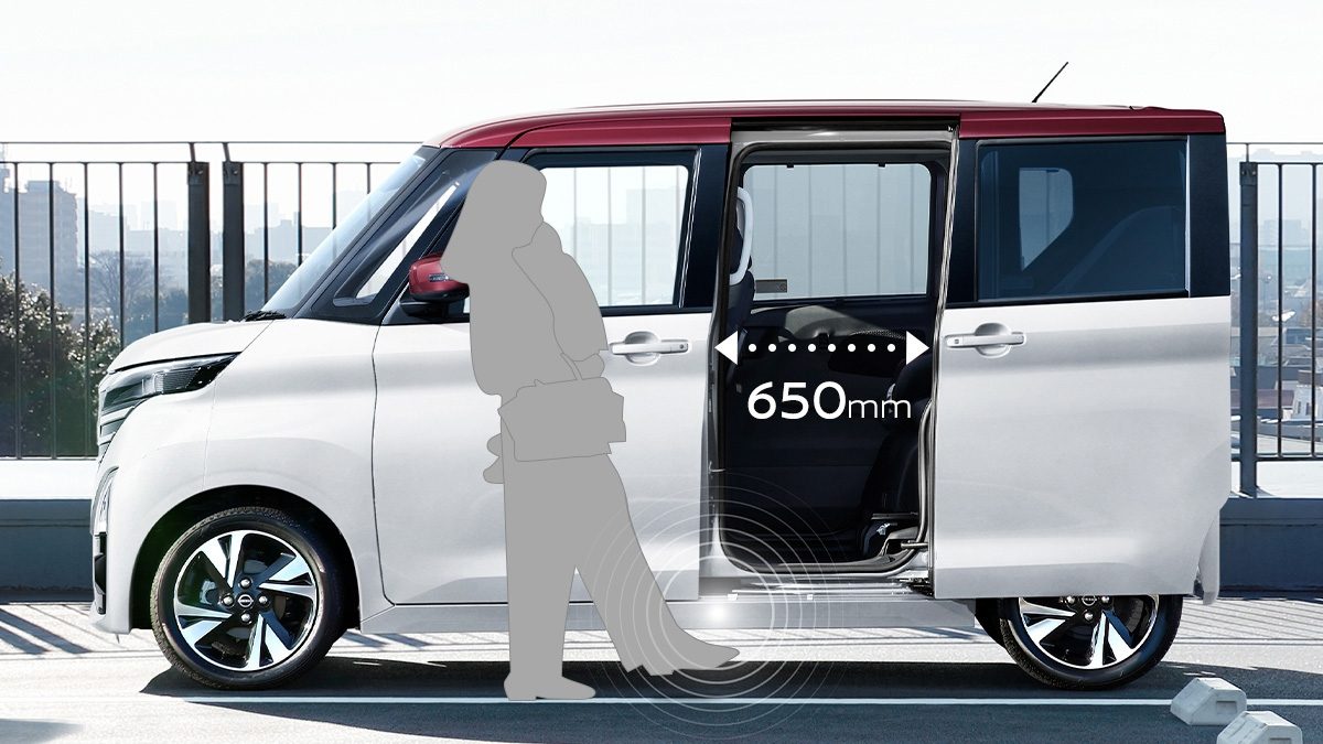 大開口スライドドア