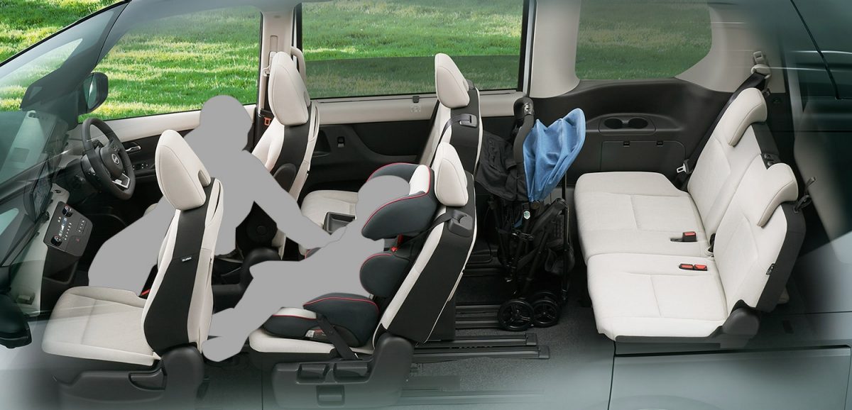 3列ゆったりモード