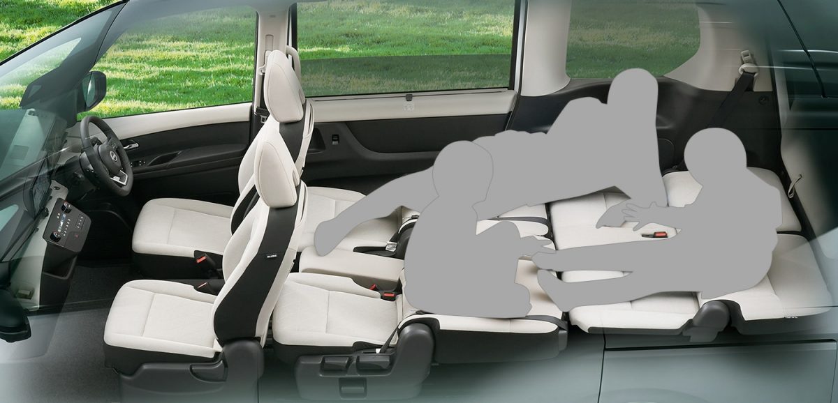 2-3列フルフラットモード