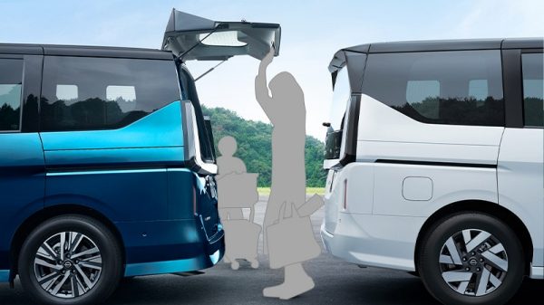 荷室スペース拡大