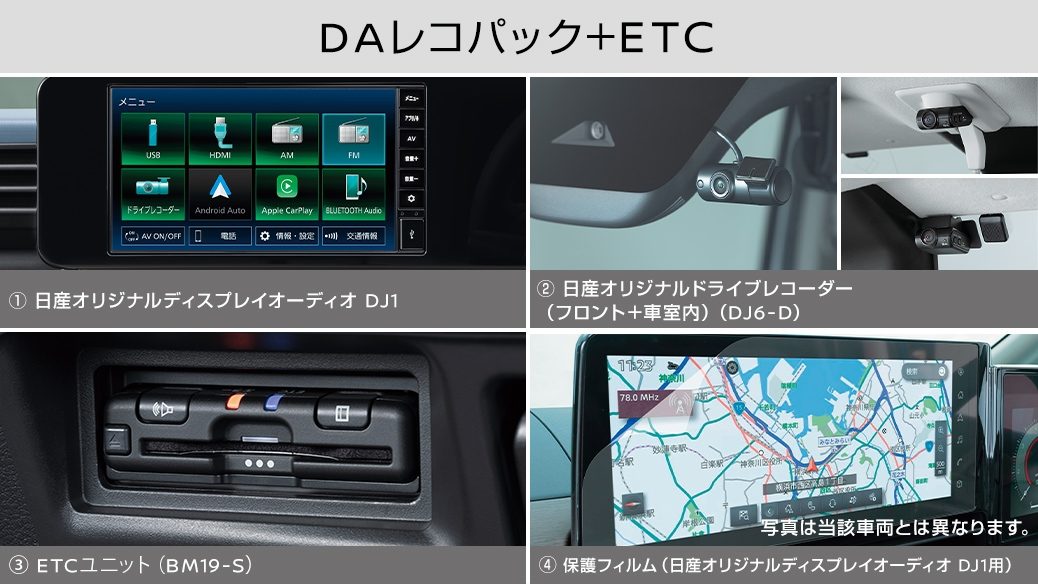DAレコパック＋ETC