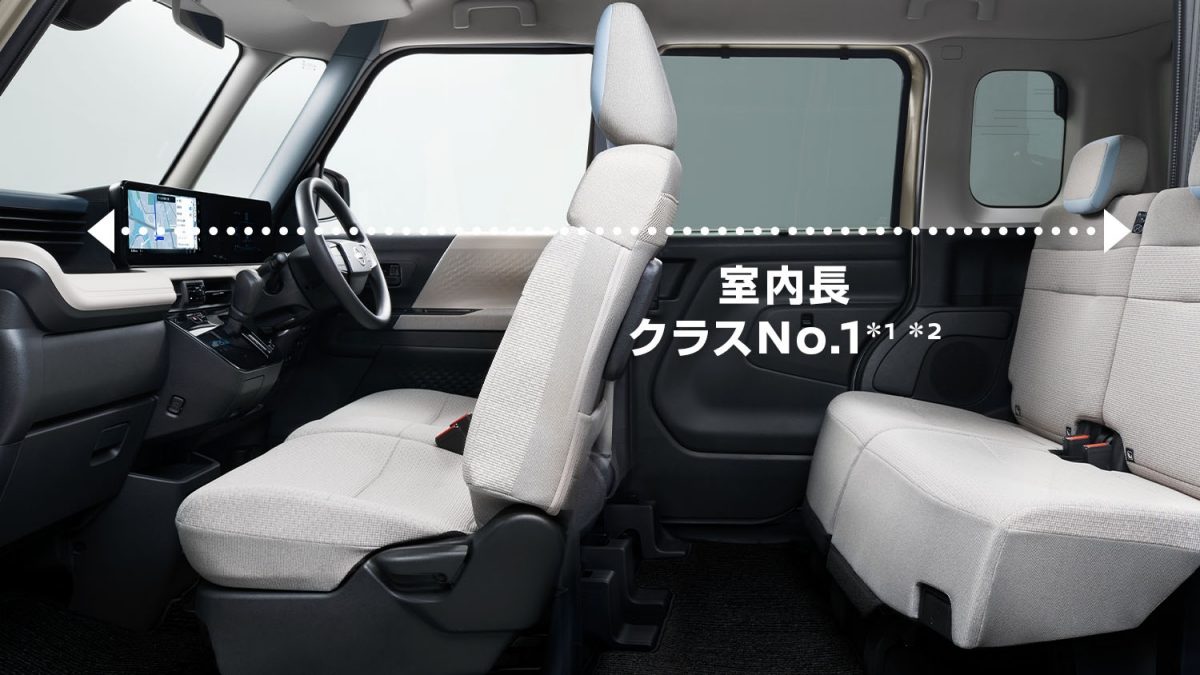 広くて快適な室内空間
