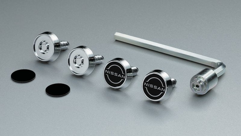 ナンバープレートロック