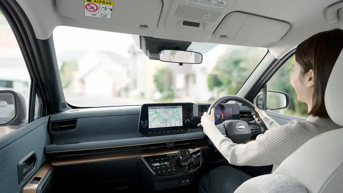 前が開けていて、視界もスーッキリ