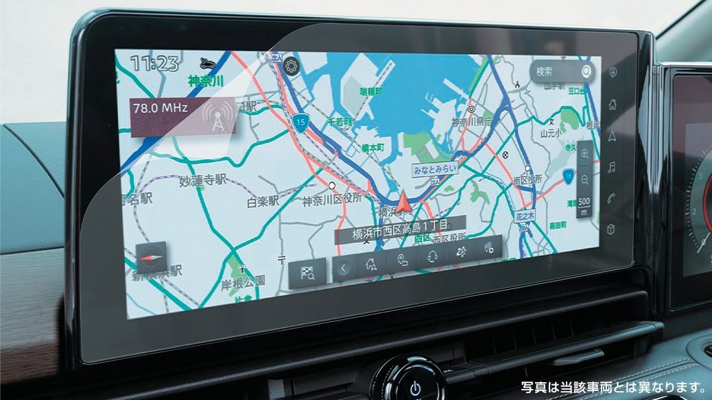 保護フィルム（NissanConnectインフォテインメントシステム用）