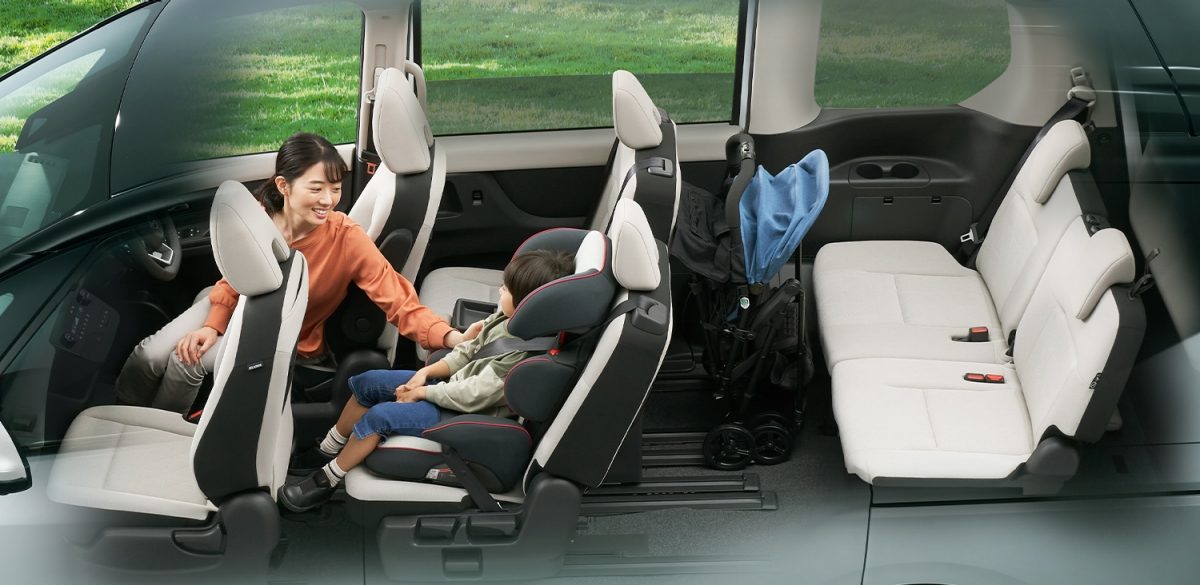 3列ゆったりモード