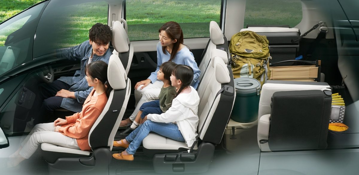 2列＋荷物モード