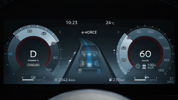 e-4ORCEパフォーマンスディスプレイ