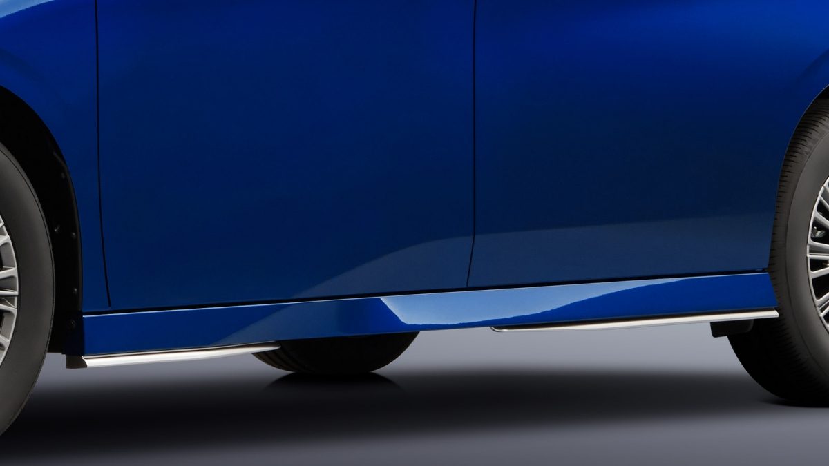 サイドシルプロテクター（メタル調フィニッシュ）