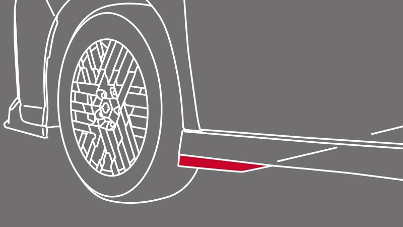 サイドアンダーアクセント〈フロント〉