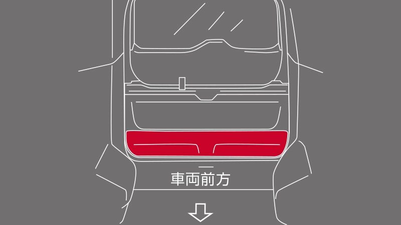 ラゲッジプロテクションPHフィルム