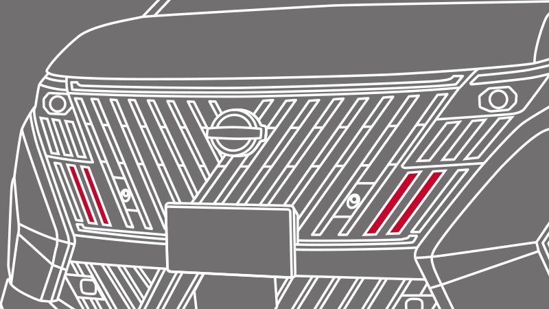 フロントグリルイルミネーション