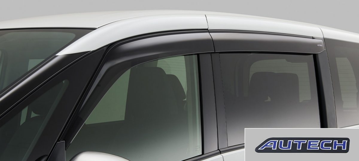 プラスチックバイザー（「AUTECH」エンブレム付）