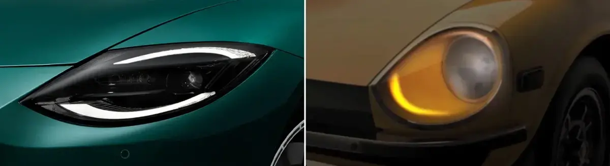 初代フェアレディZを彷彿とさせるシグネチャーLEDポジションランプ。