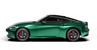 Nissan Z Side Profile in Unryu Green