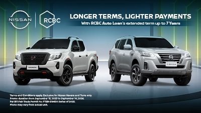 LONGER TERMS, LIGHTER PAYMENTS - RCBC 7 Year Loan Term