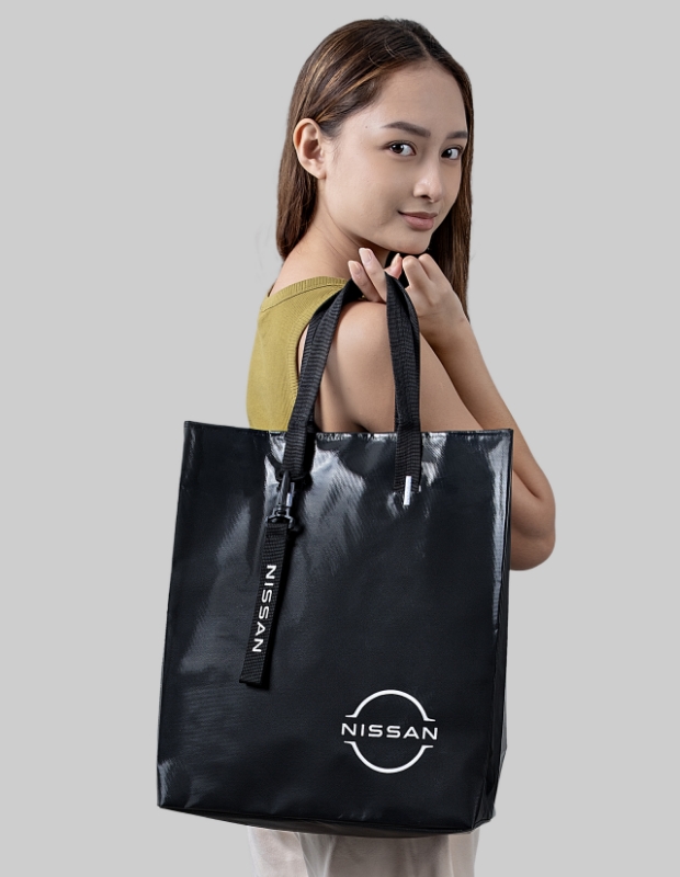 Nissan Black Tote Bag