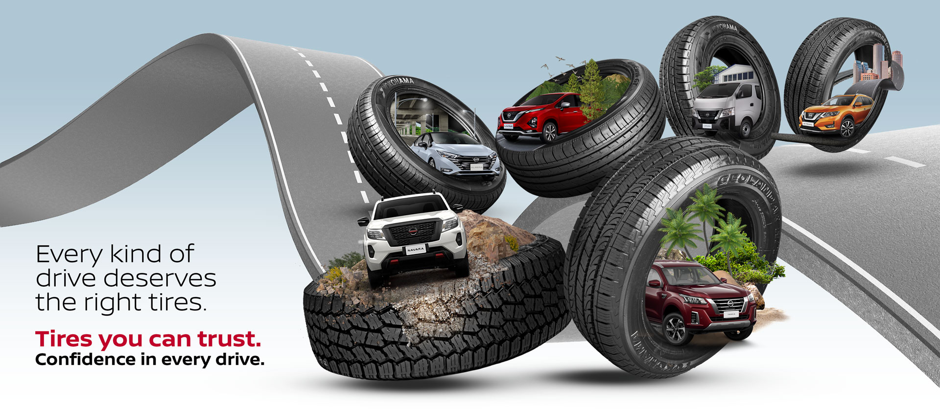 Nissan Service Tires banner
