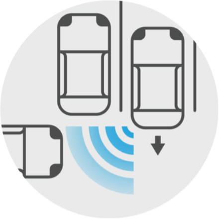 Rear Cross Traffic Alert icon