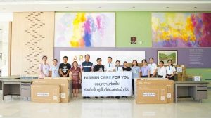 นิสสัน สยามนิสสันเมืองน่าน ฟื้นฟูหลังน้ำท่วม