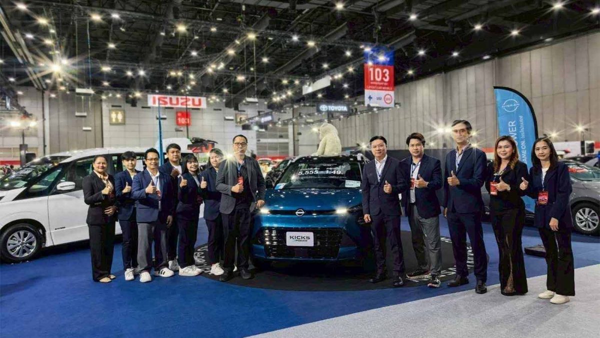 นิสสัน บูท FAST AUTO SHOW 2026 รถยนต์อี-พาวเวอร์