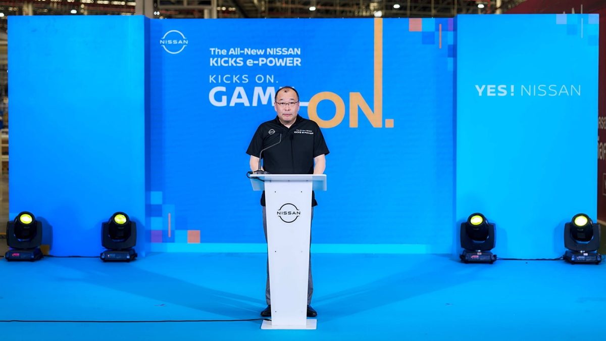 นิสสัน เปิดสายการผลิต คิกส์ อี-พาวเวอร์ ใหม่ โรงงานไทย