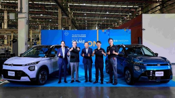 นิสสัน เปิดสายการผลิต คิกส์ อี-พาวเวอร์ ใหม่ โรงงานไทย