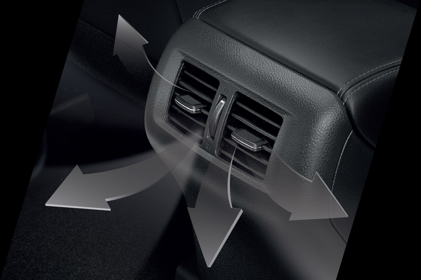 A/C VENT FOR BACKSEAT PASSENGERS