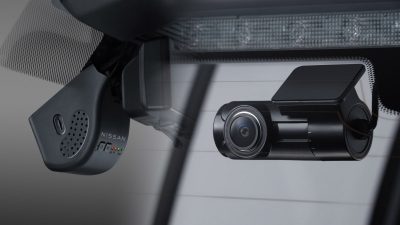 ชุดกล้องบันทึกวีดีโอด้านหน้า-หลังรถยนต์