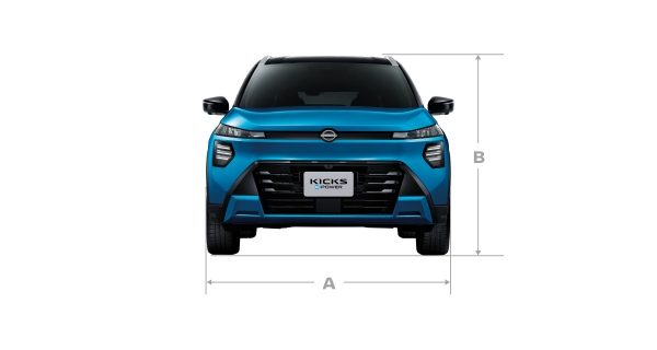 มิติตัวถัง นิสสัน เอ็กซ์เทรล อี-พาวเวอร์ ใหม่